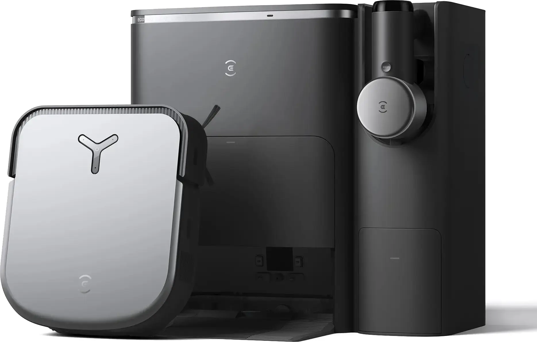 Dulkių siurblys-robotas Ecovacs Deebot X2 Combo, Juoda