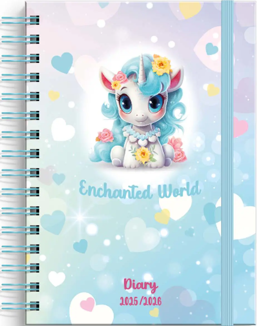 Mokyklinis dienoraštis Ambar Diary Enchanted World, A6