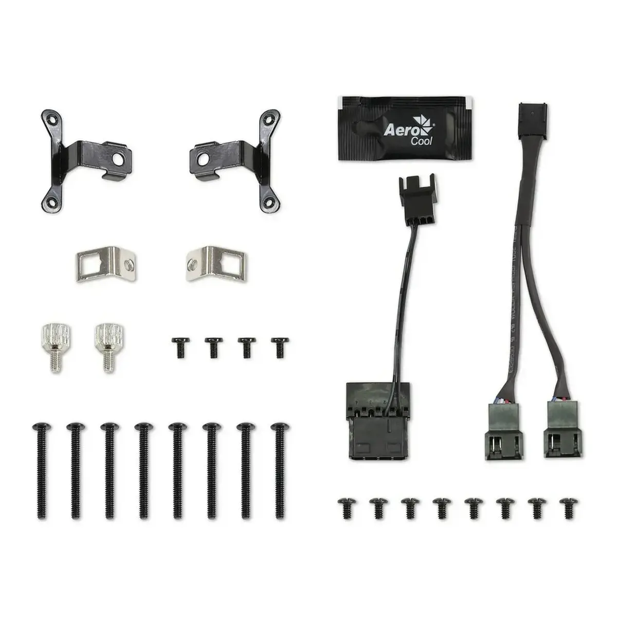 "Aerocool" MIRAGEL240 CPU aušinamas skysčiu 2x 12 cm ARGB ventiliatorius TDP 400 W, juodas, "viskas viename" aušintuvas su skysčiu, 72,2 cfm, juodas