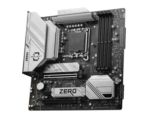 MSI B760M Ptoject Zero, Intel, LGA 1700, Intel® Celeron®, Intel® Pentium® Gold, LGA 1700, DDR5-SDRAM, 256 GB
