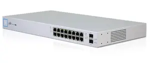 UBIQUITI USW-16-POE Ubiquiti USW-16-POE Gen2 16 prievadų + 2xSFP Gigabit PoE+ UniFi komutatorius