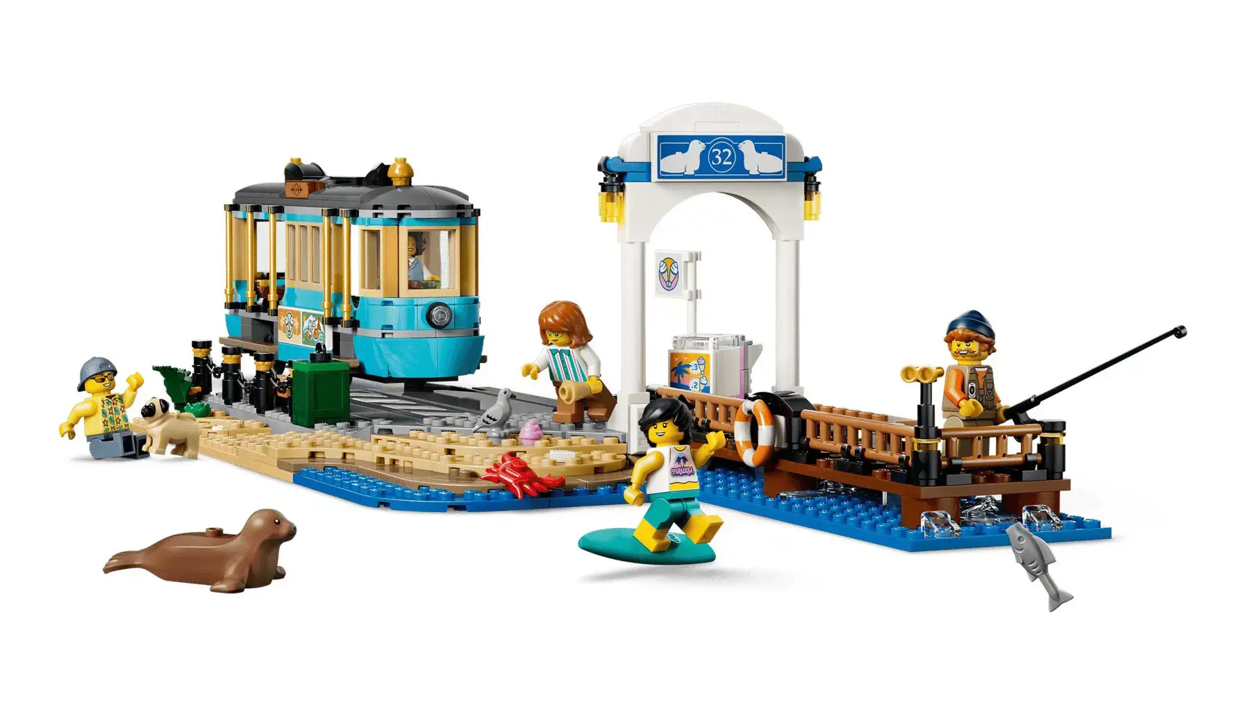 LEGO CITY 60506 Classic Beach Tram