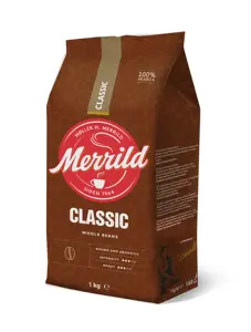 Kavos pupelės MERRILD CLASSIC, 1kg.
