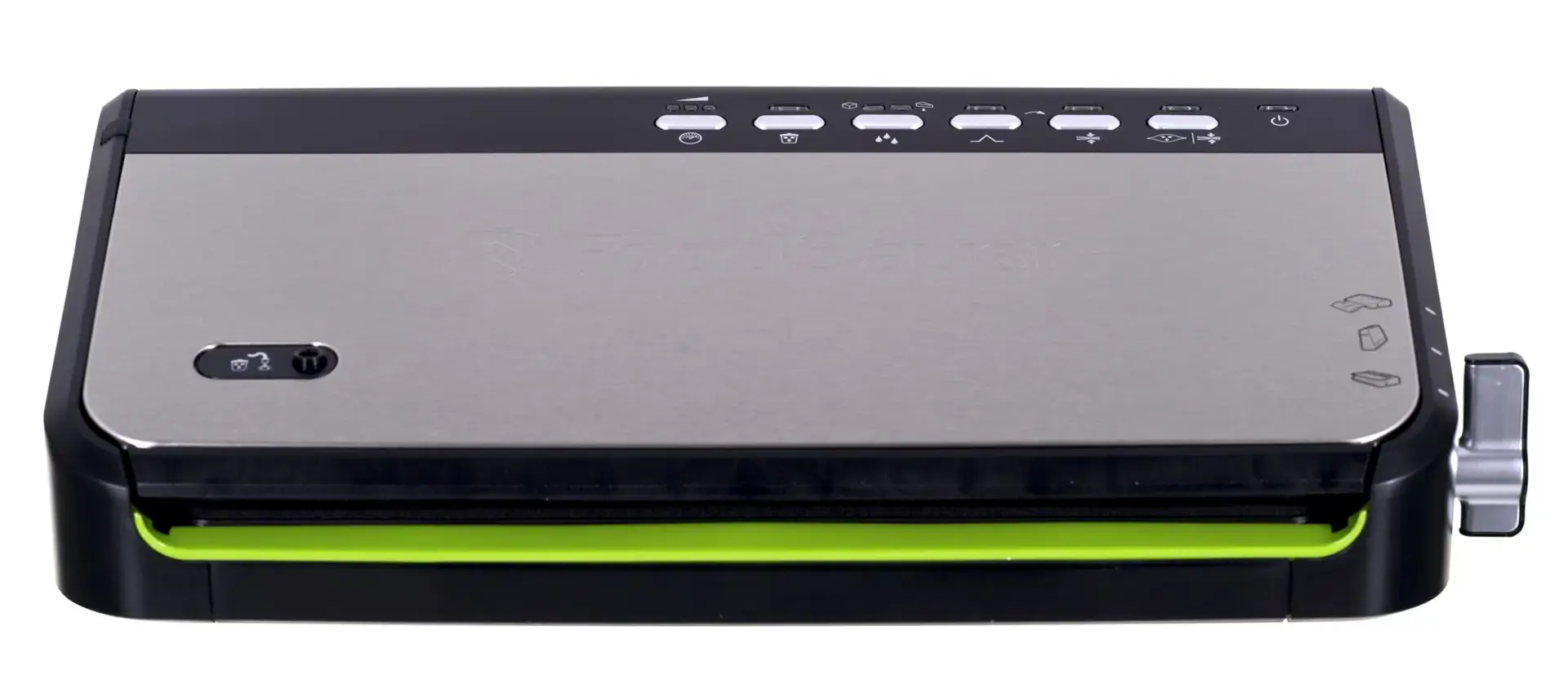 "FoodSaver FFS005X" vakuuminis sandariklis 0,5 mbar Juodas, nerūdijantis plienas