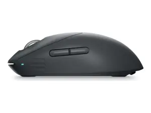 Alienware Pro Wireless Gaming Mouse, Ambidextrous, Optical, RF Wireless + USB Type-C, 26000 DPI, 0.25 ms, Black