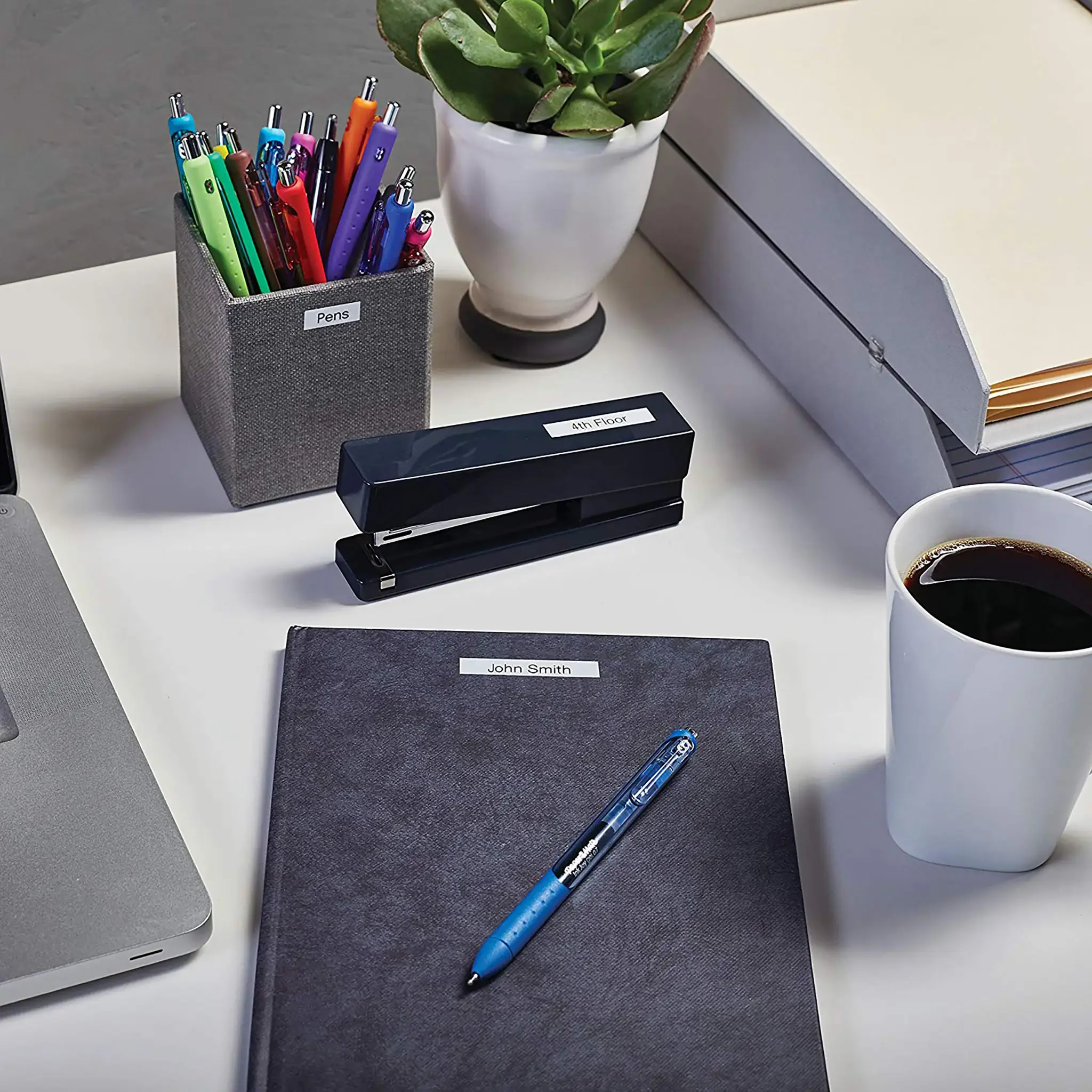 DYMO LabelManager 280 Label Maker | Rechargeable Handheld Label Printer with QWERTY Keyboard | Includes Black & White D1 Label Tape (12mm) | For Home & Office, QWERTY, D1, Thermal transfer, 180 x 180 DPI, 15 mm/sec, Black, Silver