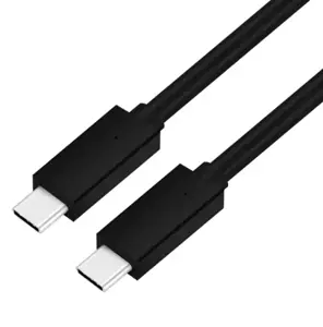 Platinet PUCC5A1B, 1 m, USB C, USB C, USB 2.0, juoda