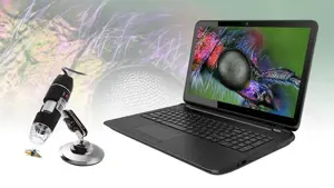 MEDIATECH MT4096 MICROSCOPE USB 500 - fotografuoja 6324x4742ppi raiška, HQ jutiklis