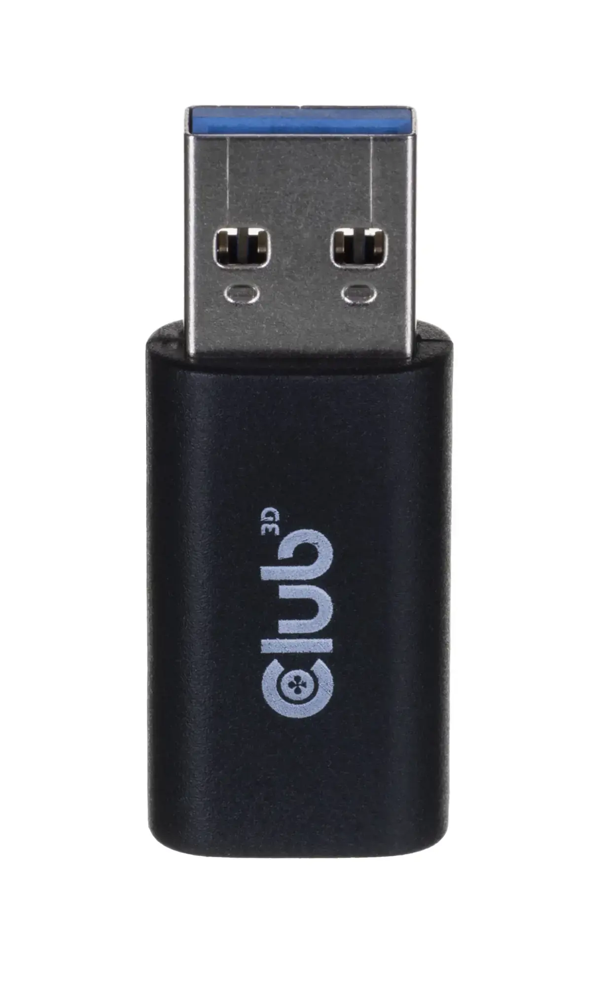 CLUB3D USB 3.2 Gen1 Type A to USB 3.2 Gen1 Type C Adapter M/F, USB A, USB TYPE C, 3.2 Gen 1 (3.1 Gen 1), Black