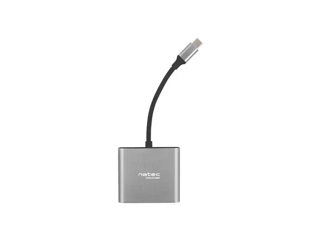 NATEC kelių prievadų Fowler USB-C pd. USB 3.0. HDMI 4K