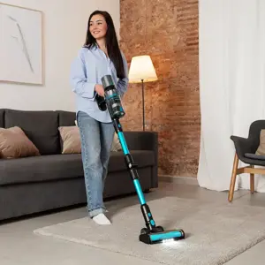 Cecotec Vacuum cleaner | Conga Rockstar 2500 Thunder Pet Flex | Corded operating | 400 W | 33.6 V | Operating time (max) 65 min | Black/Blue