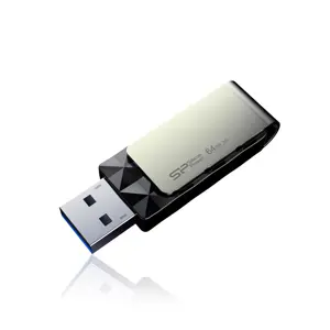 SILICONPOW SP064GBUF3B30V1K Silicon Power atmintinė USB Blaze B30 64GB USB 3.0 juoda