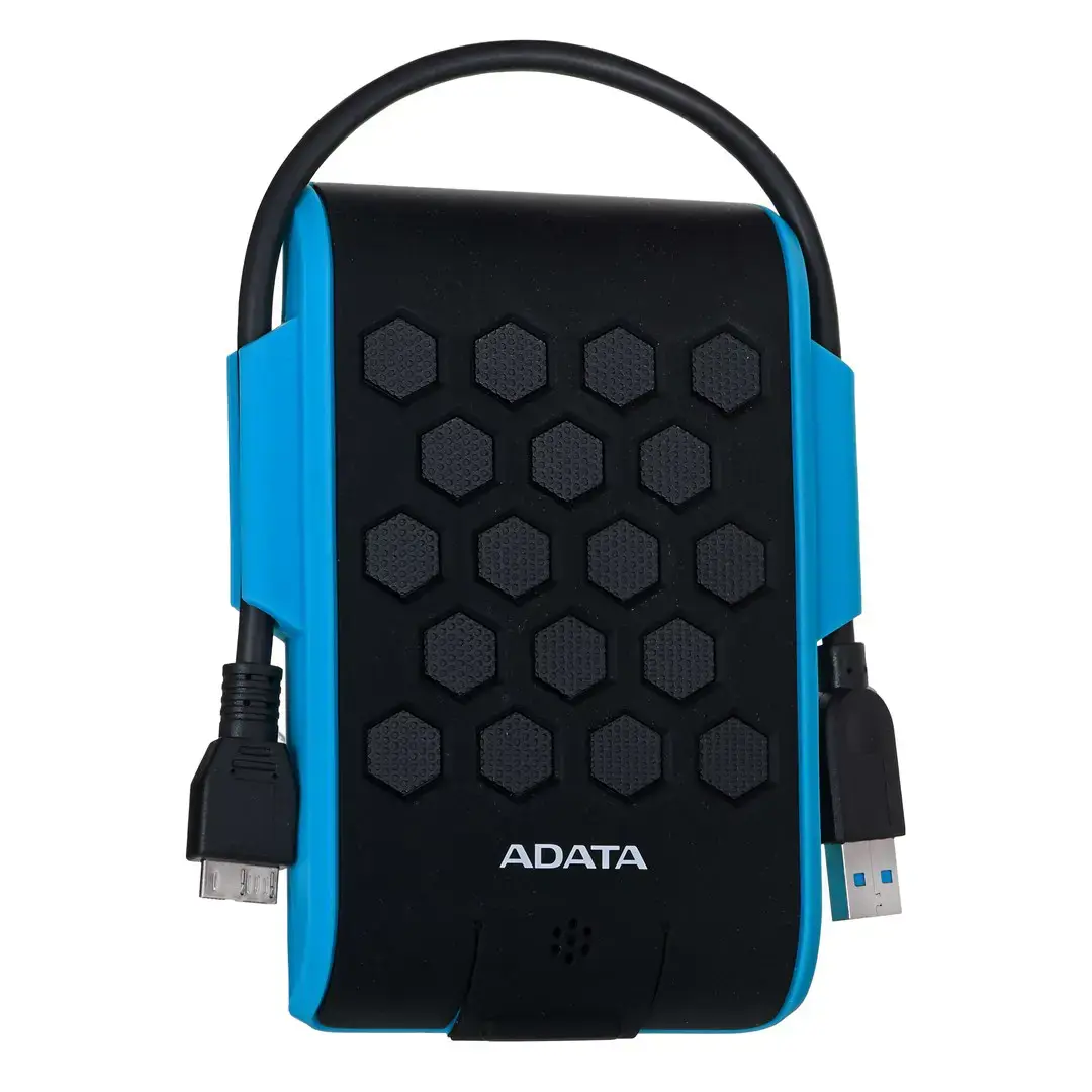 ADATA Durable HDD HD720 AHD720-1TU3-CBL išorinis kietasis diskas (1 TB; 2,5"; USB 3.0; 5400 aps./min; mėlyna spalva)