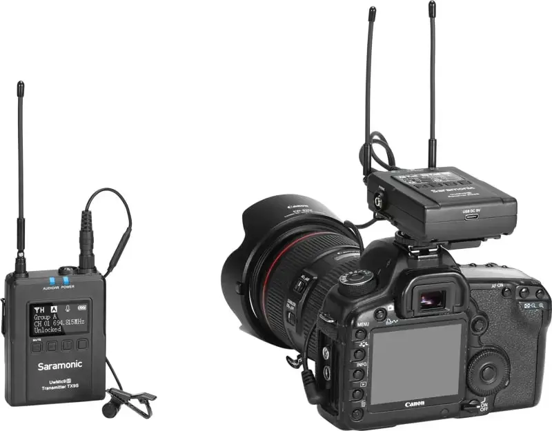 "Saramonic" mikrofonas UwMic9S Komplektas 1 TX + RX