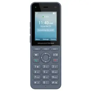 Grandstream Networks WP8256 IP phone Anthracite 3 lines LCD Wi-Fi