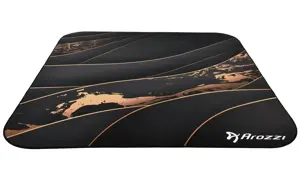 Arozzi Zona Square Floor Pad | Black/Gold