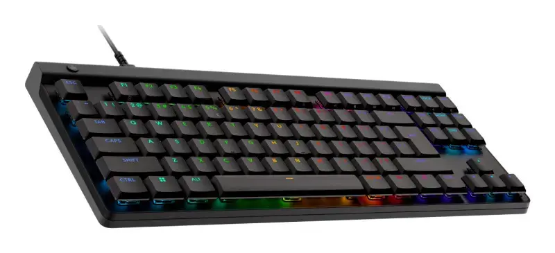 Logitech G515 TKL Laidinė žaidimų klaviatūra USB, Low Profile, Tactile Switch, US Int, Juoda