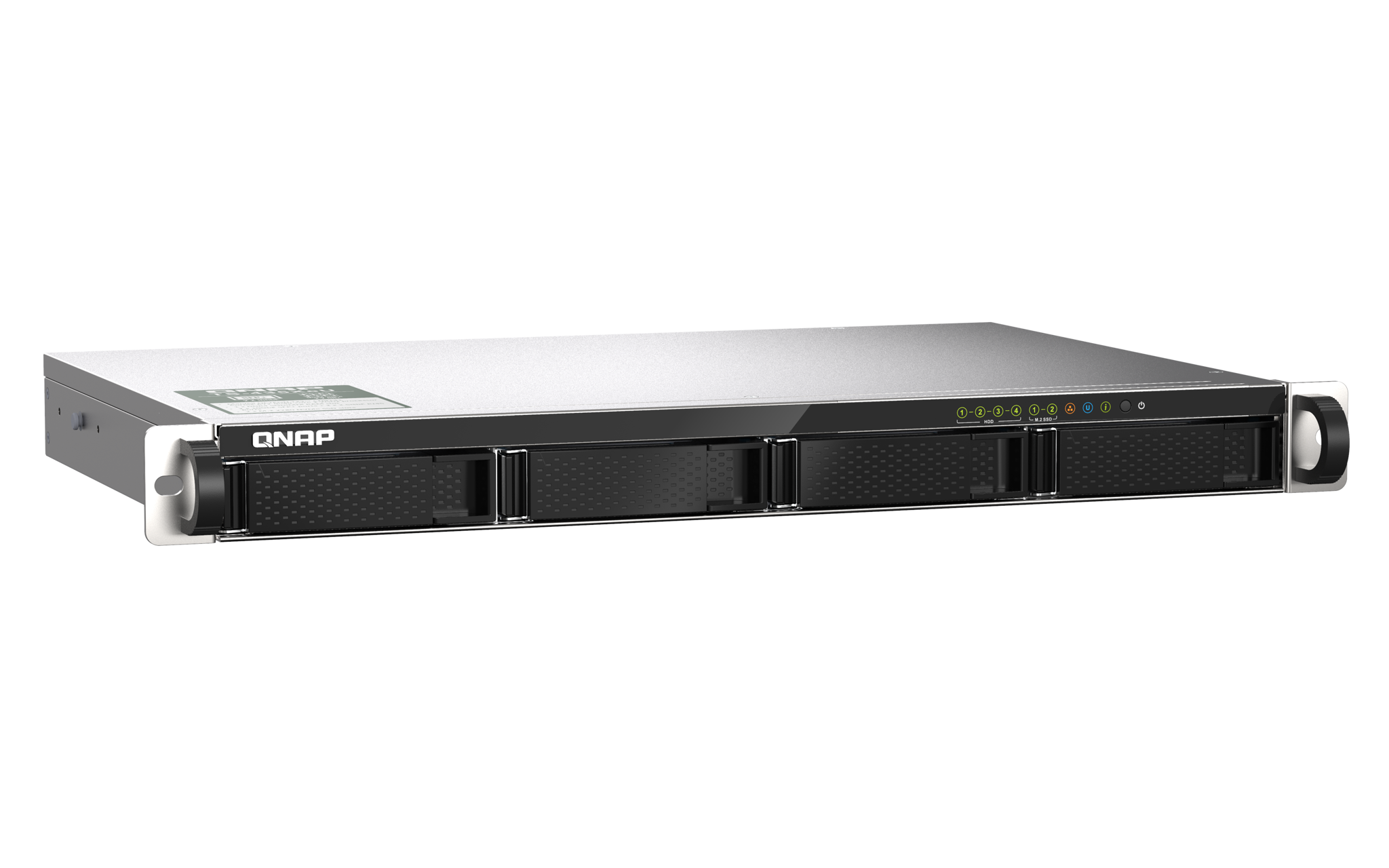 QNAP TS-435XEU, NAS, stovas (1U), "Marvell", CN9131, juoda, pilka