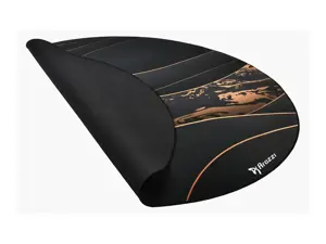 Arozzi Zona Round Floor Pad | Black/Gold