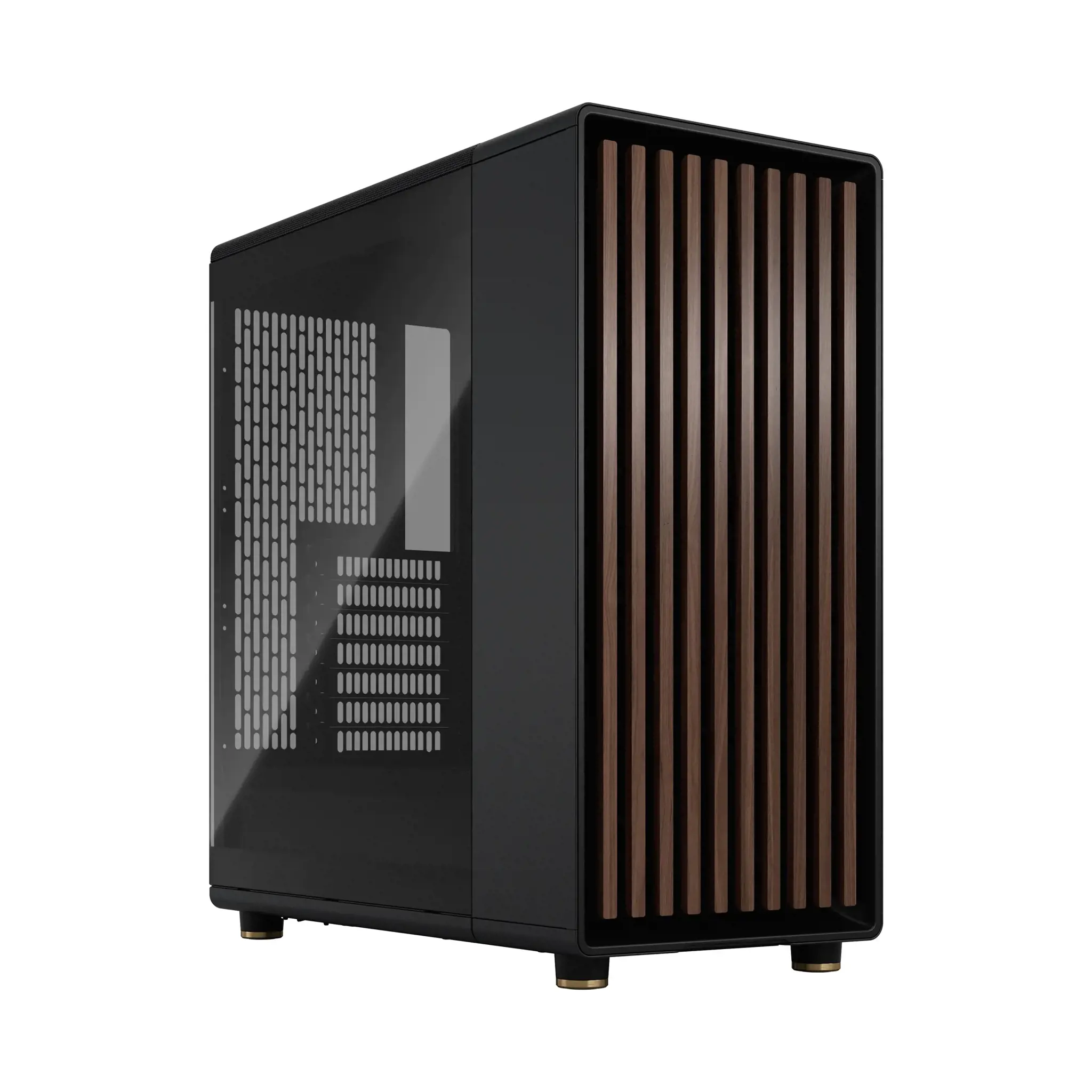 FRACTAL DESIGN North Charcoal Black TG Dark dėklas