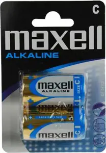 Baterijos Maxell C (LR14), šarminės, 1,5V, 2 vnt / BAT-521