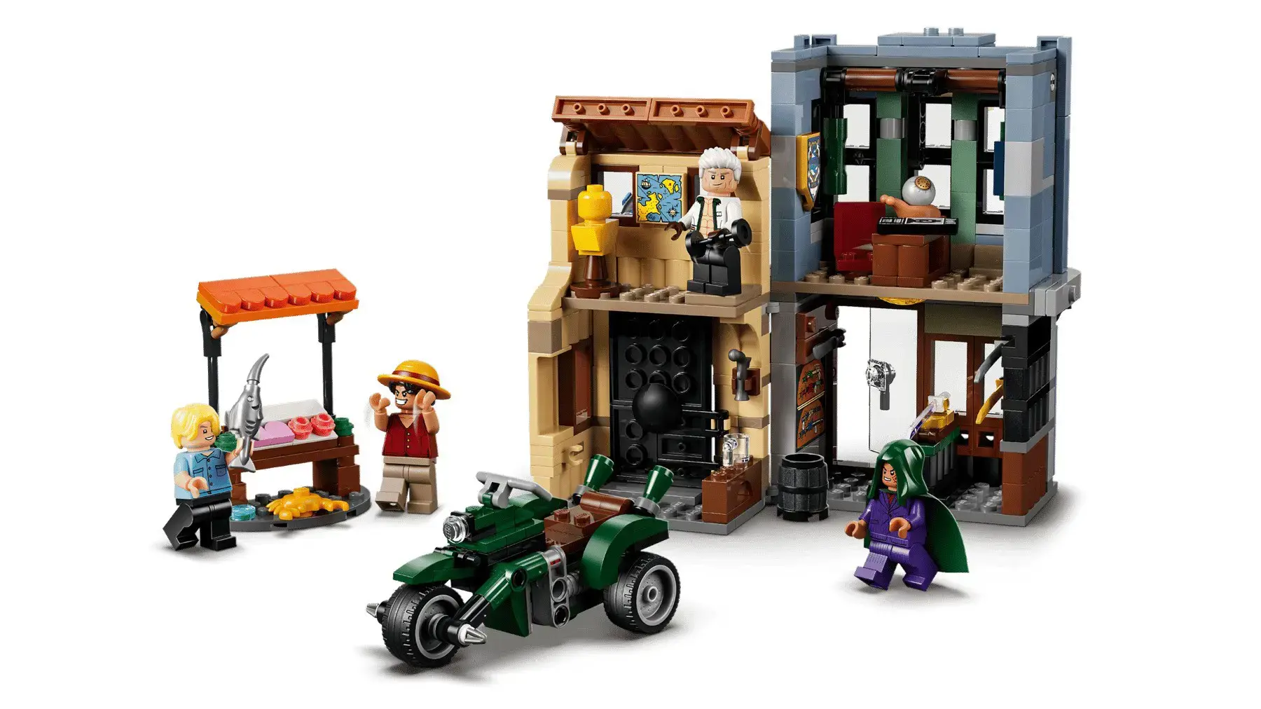 LEGO ONE PIECE 75642 Showdown with Captain Smoker