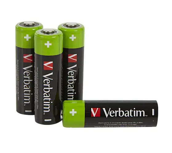 Verbatim 49517, Įkraunama baterija, AA, nikelio-metalo hidrido (NiMH), 1,2 V, 4 vnt., 2500 mAh