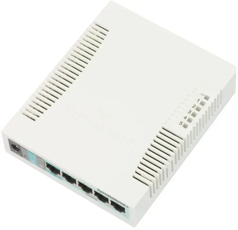 MIKROTIK CSS106-5G-1S RB260GS komutatorius 5x RJ45 1000Mb/s 1x SFP