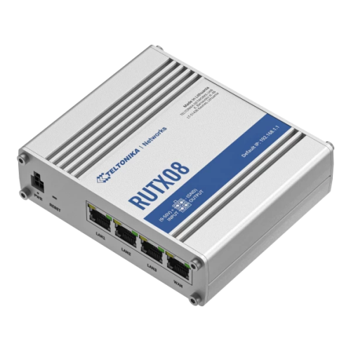 TELTONIKA RUTX08 Ethernet-to-Ethernet Industrail Router