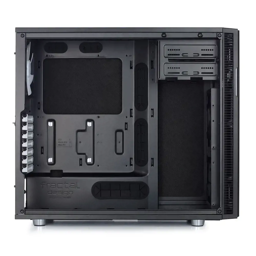 "Fractal Design Define R5", "Midi Tower", asmeninis kompiuteris, juodas, ATX, micro ATX, Mini-ITX, 18 cm, 44 cm