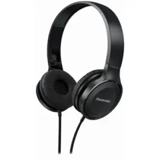 "Panasonic" RP-HF100E-K ausinės su ausinėmis, juodos spalvos