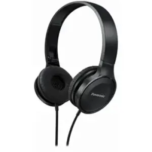 "Panasonic" RP-HF100E-K ausinės su ausinėmis, juodos spalvos