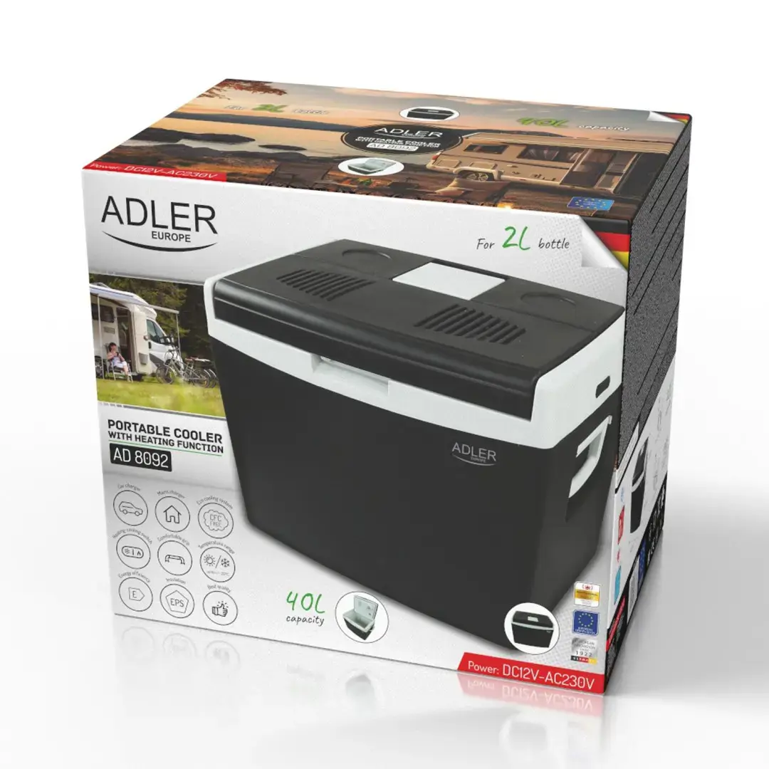 Adler Portable cooler | AD 8092 | 40 L | 230 V