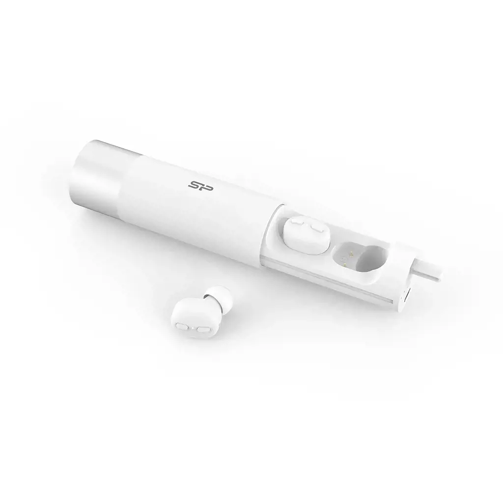 "Silicon Power Blast Plug BP81", belaidis, skambučiai / muzika, 7,9 g, ausinės, baltos spalvos