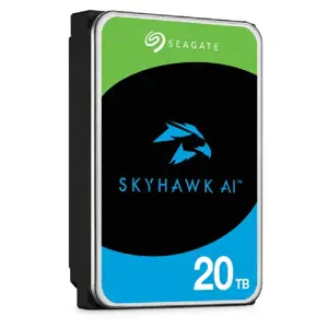 Seagate SkyHawk AI internal hard drive 20 TB 7200 RPM 512 MB 3.5" Serial ATA III (ST20000VE004)