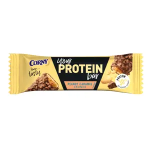 CORNY PROTEIN batonėlis su pien.šokol. ir karam, 45g