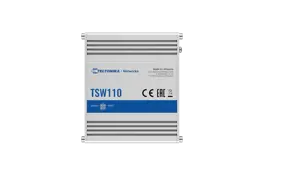 "Teltonika" komutatorius TSW110 PoE pasyvus, nevaldomas, 1 Gbps (RJ-45) prievadų kiekis 5