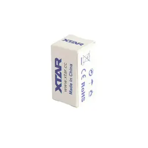 Battery 16340/R-CR123 3,7V Li-ion 650 mAh with protection