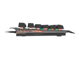 NATEC NKG-1234 Klaviatūra GENESIS RHOD 420 Gaming RGB apšvietimas, USB, JAV išdėstymas