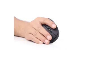GEMBIRD MUSW-ERGO-01 Gembird Ergonomiška belaidė optinė pelė MUSW-ERGO-01, 1600 DPI, USB, juoda