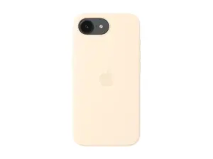 Apple iPhone 17e Silicone Case with MagSafe – Vanilla | Apple