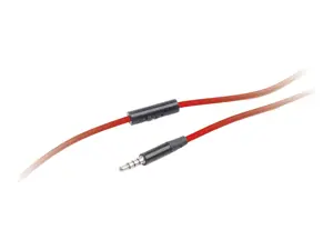 GEMBIRD MHS-LAX-B Gembird mikrofonas ir stereo ausinės Los Andželas su garsumo reguliatoriumi, juodos spalvos