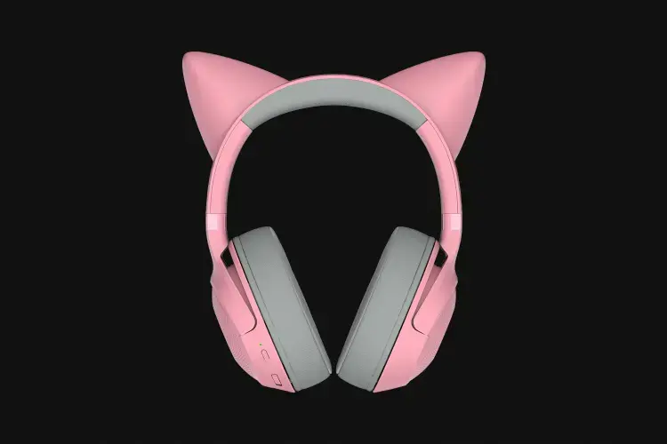 "Razer Kraken V2 Kitty BT" ausinės, belaidės, kvarcinės