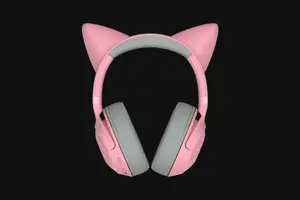 "Razer Kraken V2 Kitty BT" ausinės, belaidės, kvarcinės