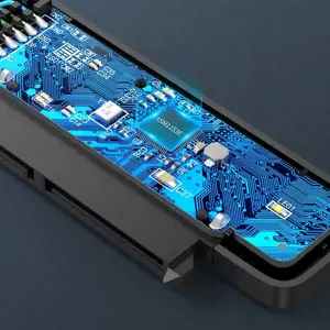 Ugreen 70609, HDD/SSD korpusas, 2,5", Serial ATA III, 5 Gb/s, karšto keitimo, juodas