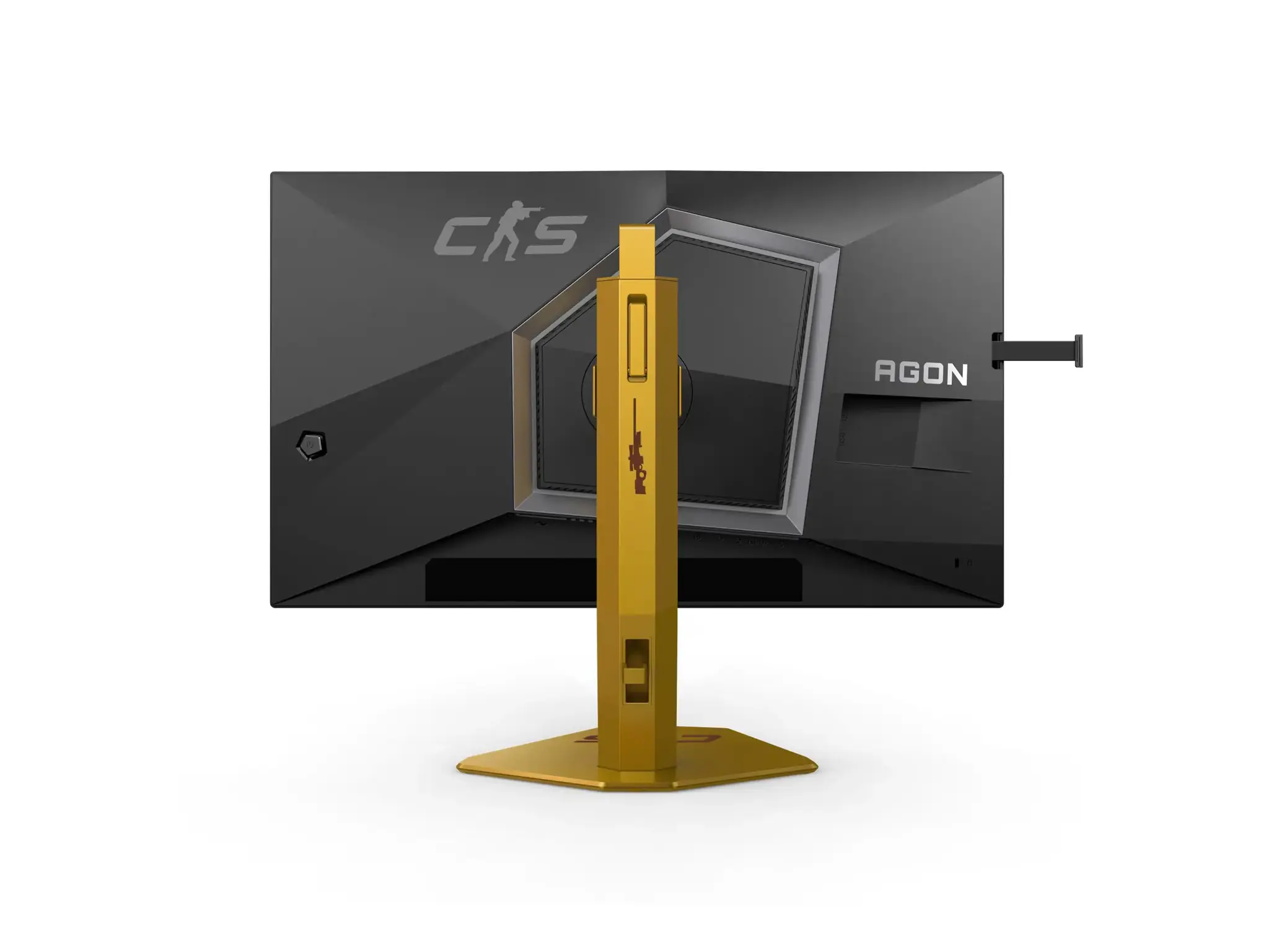 AOC CS24A | 24 " | TN | FHD | 16:9 | 610 Hz | 0.5 ms | 1920 x 1080 pixels | 500 cd/m² | HDMI ports quantity 2 | Black/Orange