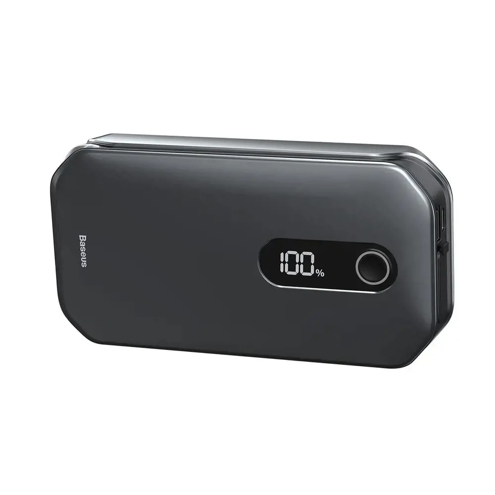 Baseus CRJS03-01 Super Energy Pro Car Jump Starter (12000mAh,5V/3A,Paak current1000A)Black