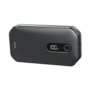 Baseus CRJS03-01 Super Energy Pro Car Jump Starter (12000mAh,5V/3A,Paak current1000A)Black