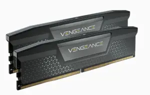 CORSAIR VENGEANCE DDR5 32GB 2x16GB 5200MHz CL40 1.25V juodos spalvos