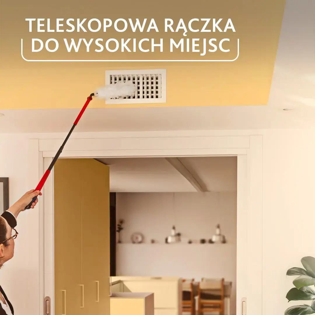 Vileda dustpan with long handle + 1 Flex&Catch refill
